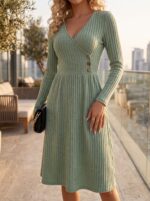 Rochie Scurta Afina Vernil - imagine 3
