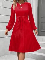Rochie Midi Minke Rosie Plisata
