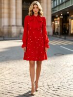 Rochie Scurta Alexis Rosie - imagine 4
