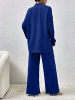Compleu Perina Albastru format din Top si Pantalon - imagine 2