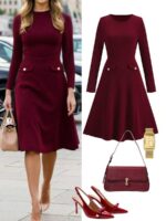 Rochie Scurta Damita Grena - imagine 3