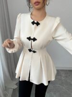 Bluza Dama Angela Bej - imagine 6