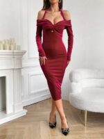 Rochie Midi Anelisa Grena - imagine 3