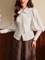Camasa Dama Glorya Alba - imagine 4