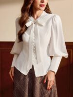 Camasa Dama Glorya Alba - imagine 3