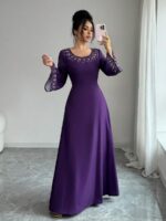 Rochie Lunga Agneea Mov