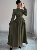Rochie Lunga Sella Khaki