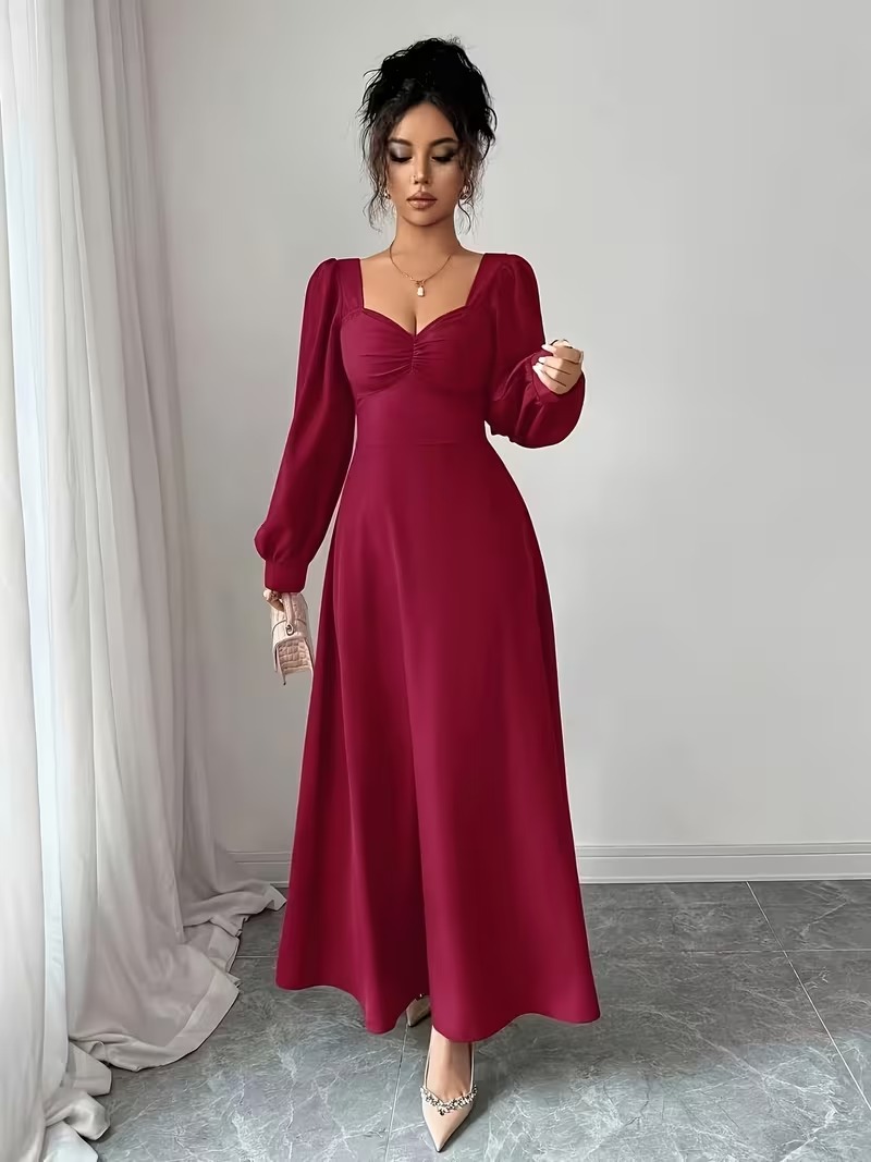 9798 Rochie Lunga Suzana Grena - imagine 1