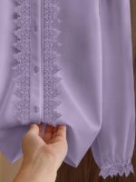 Bluza Dama Karina Mov - imagine 4