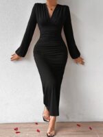 Rochie Lunga Beatrice Neagra