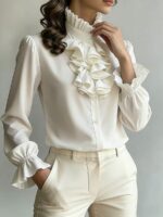 Camasa Dama Olivera Alba - imagine 3