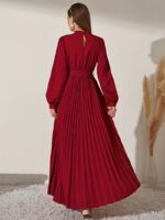 Rochie Lunga Soraya Rosie Plisata - imagine 2