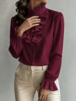 Camasa Dama Olivera Grena - imagine 4