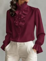 Camasa Dama Olivera Grena - imagine 3