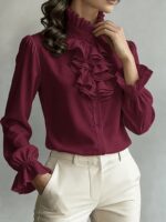 Camasa Dama Olivera Grena
