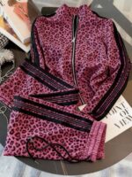 Trening Dama Ambya Roz cu Animal Print