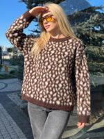 Pulover Tricotat Valder Maro